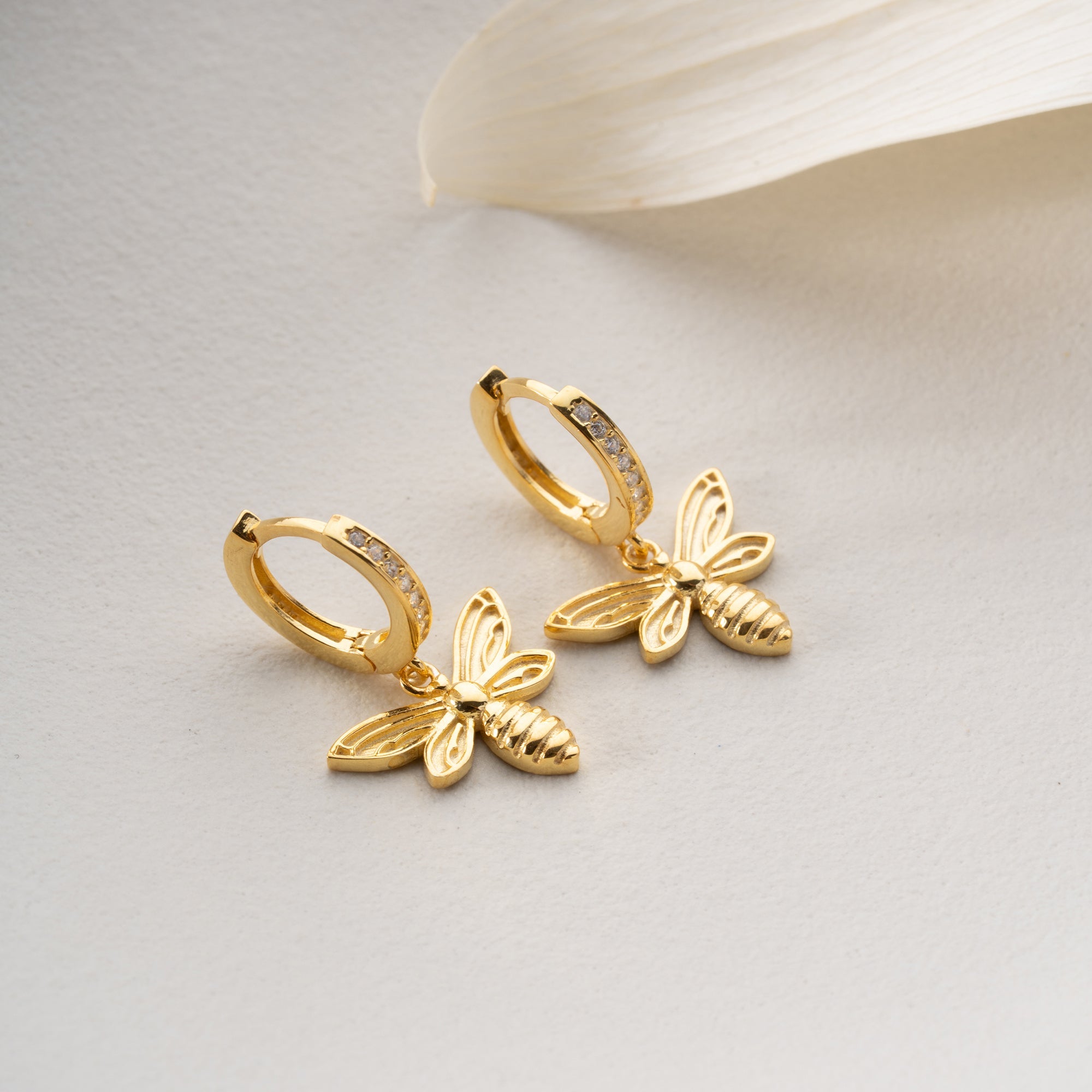 BEE OHRRINGE | 925 SILBER