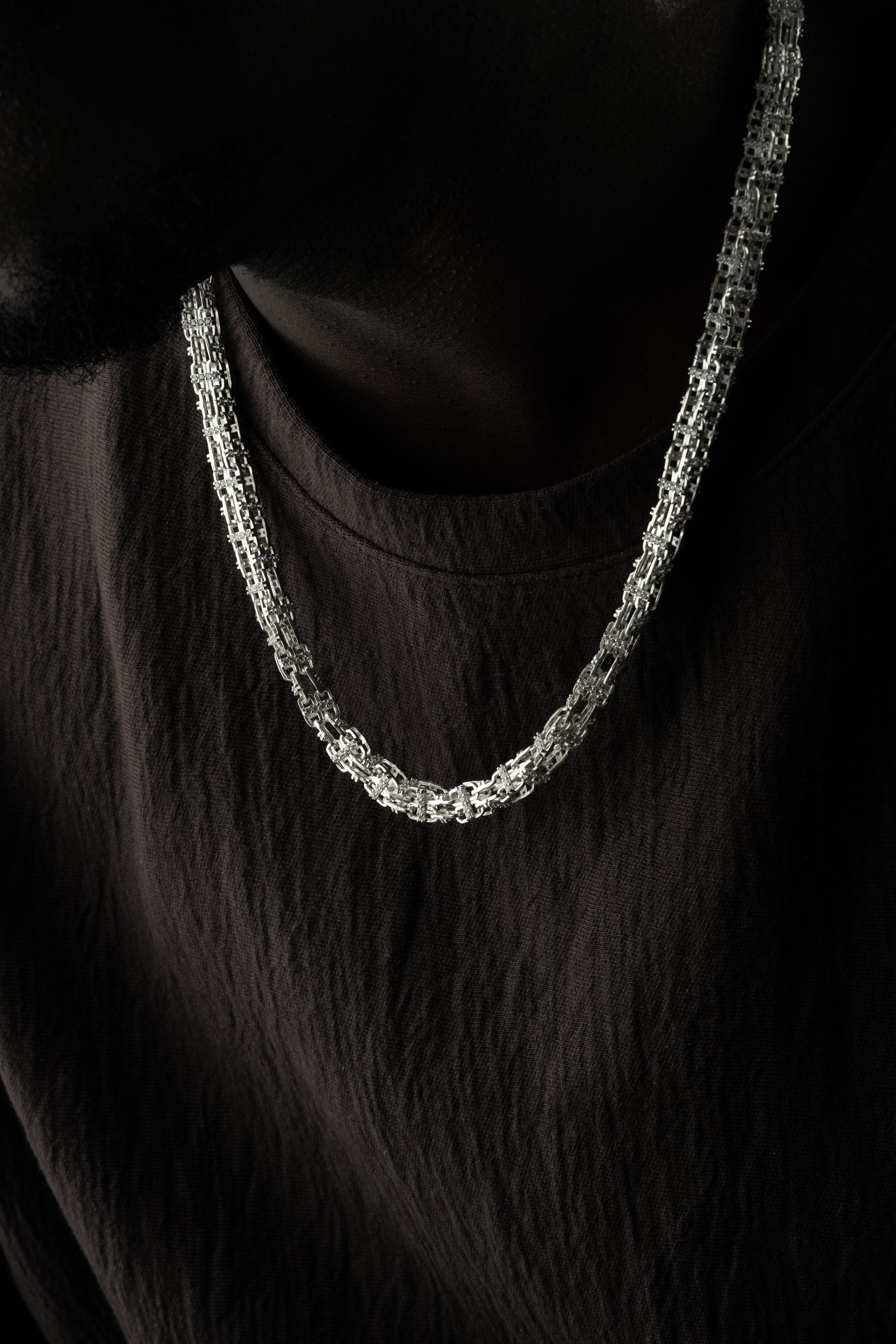 KÄFIGKETTE | 925 SILBER.