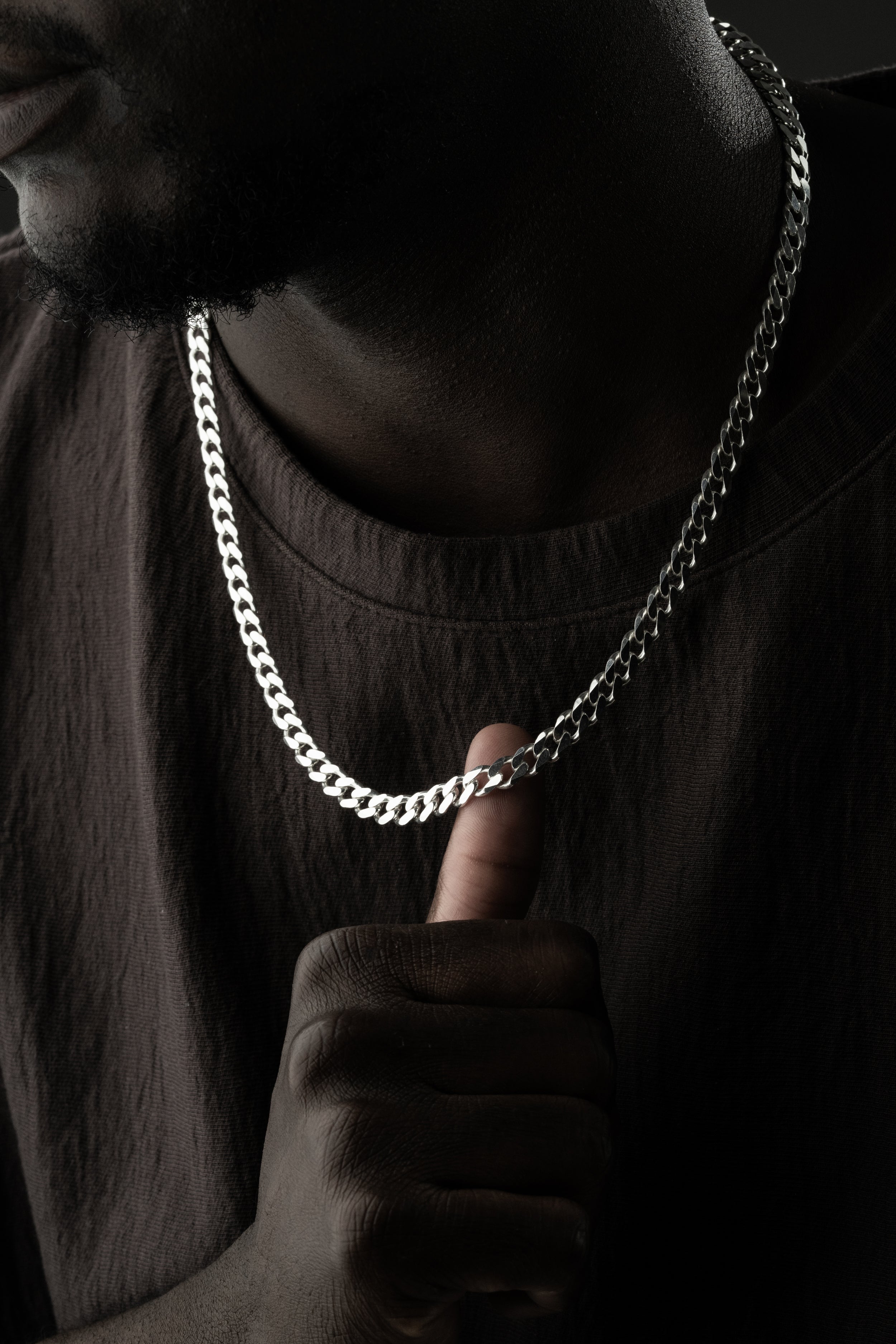 PANZER HALSKETTE | 925 SILBER.