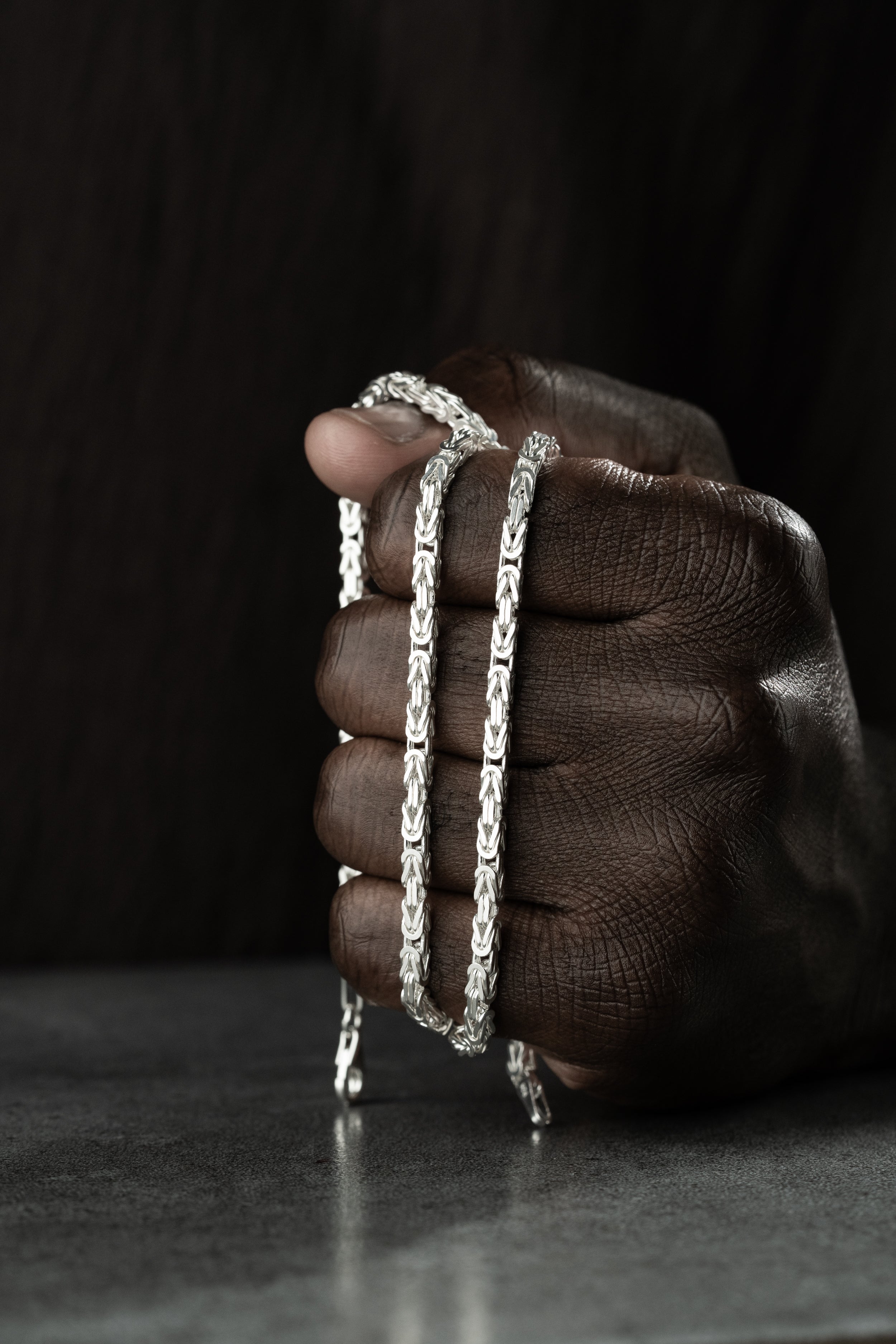 KÖNIGSKETTE 4 MM GLANZ | 925 SILBER.