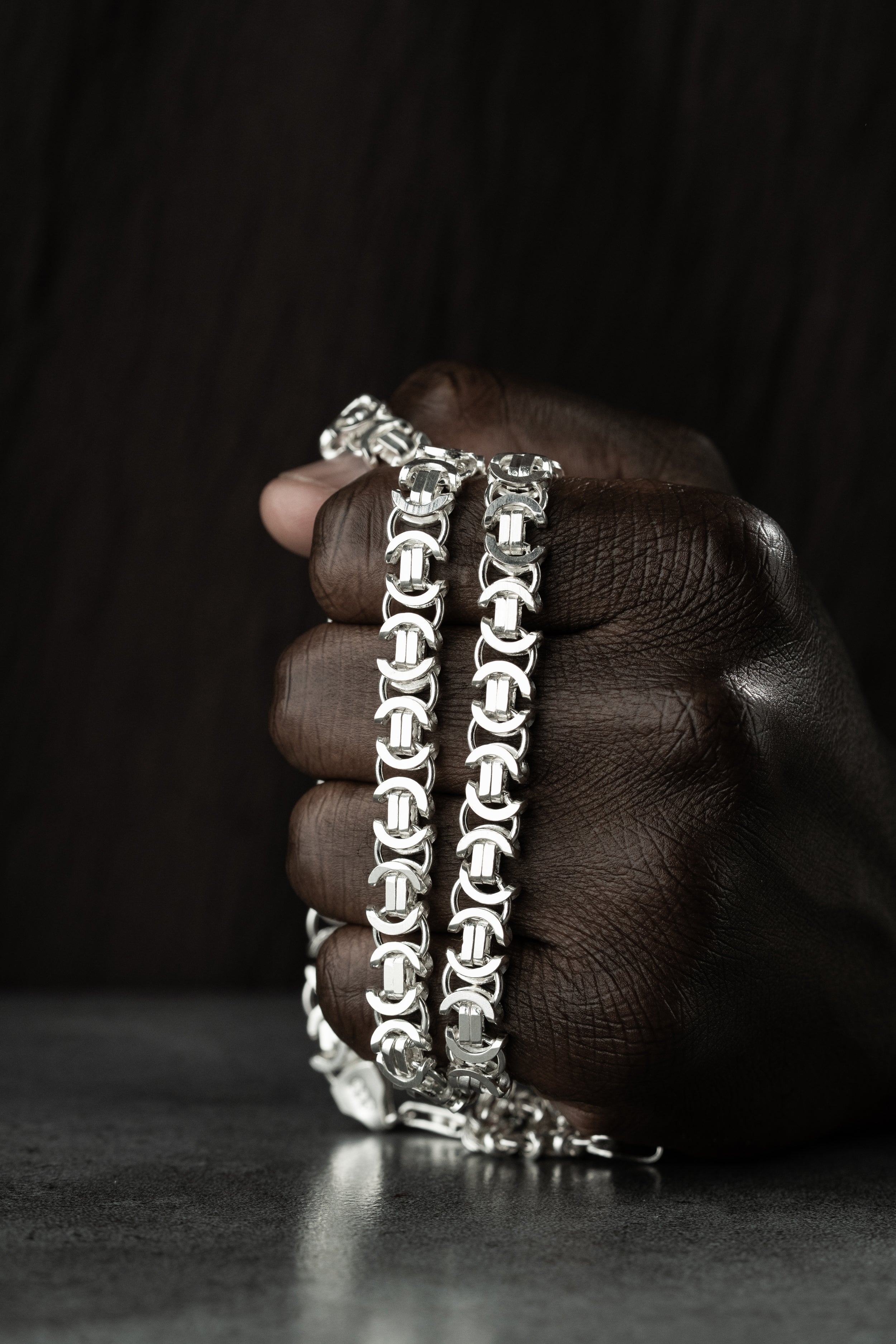 KÖNIGSKETTE FLACH | 925 SILBER.