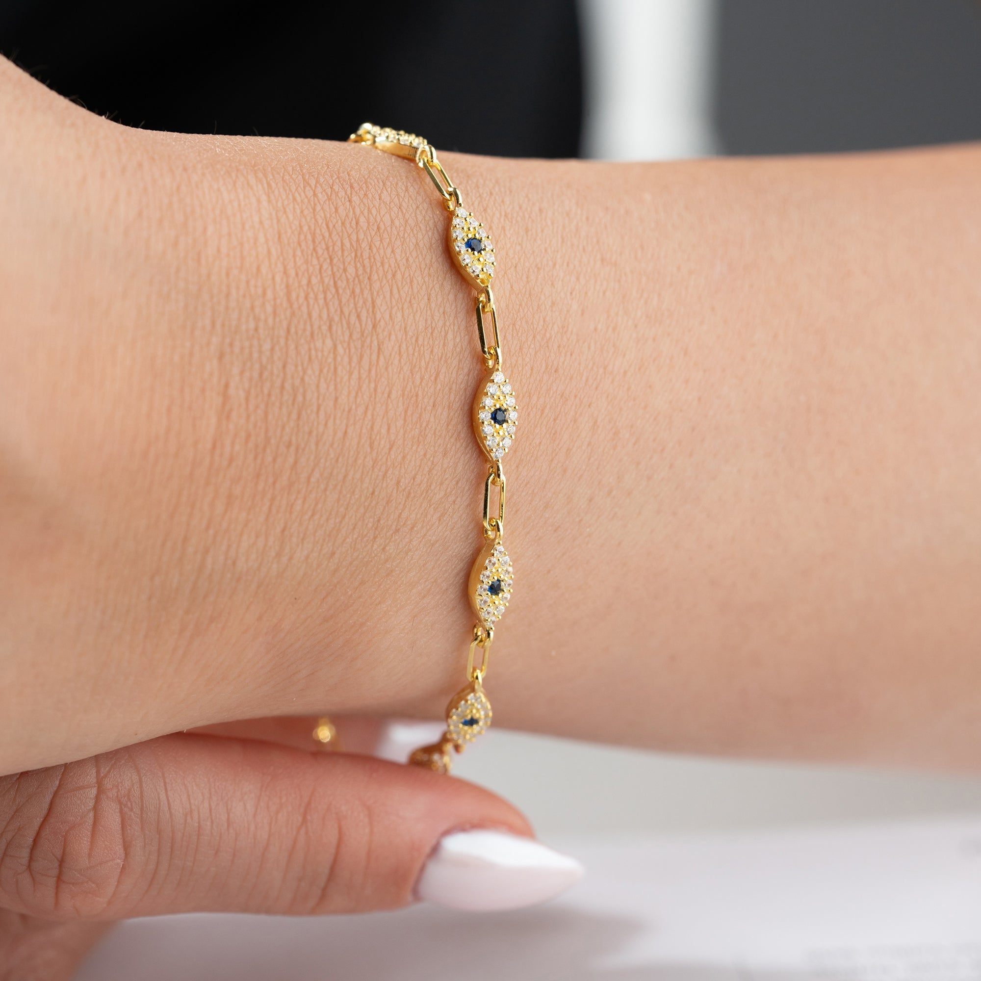 LINA NAZAR ARMBAND | 925 SILBER