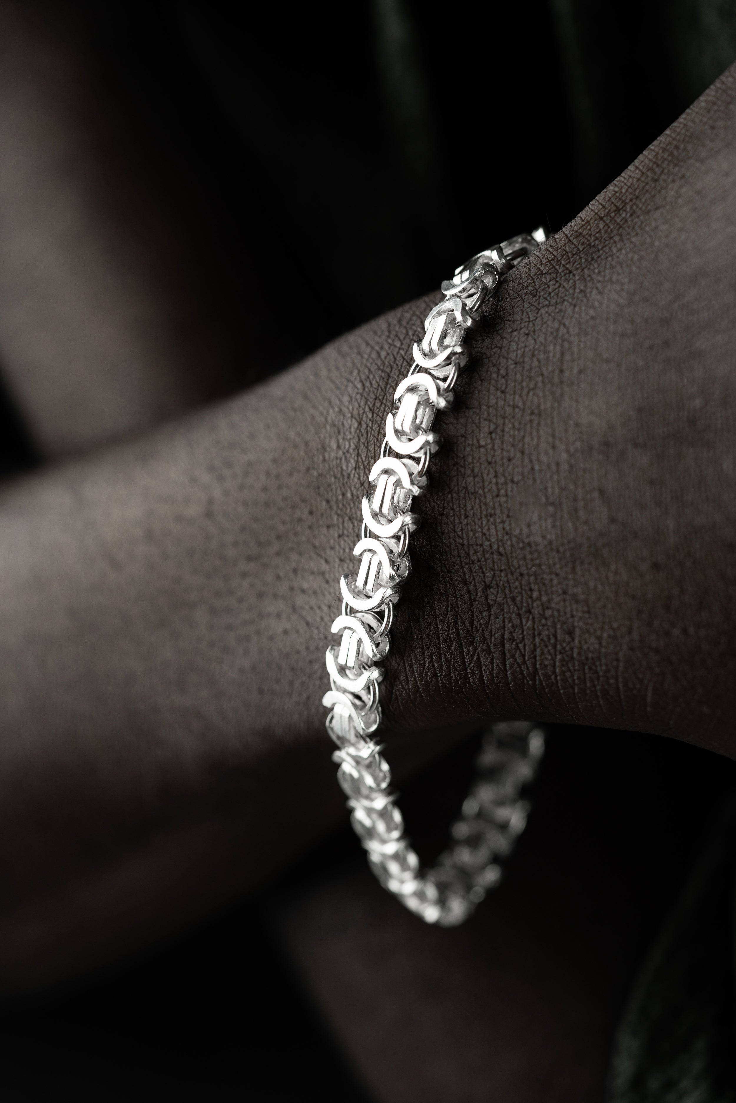 KÖNIGSARMBAND FLACH 6MM | 925 SILBER.