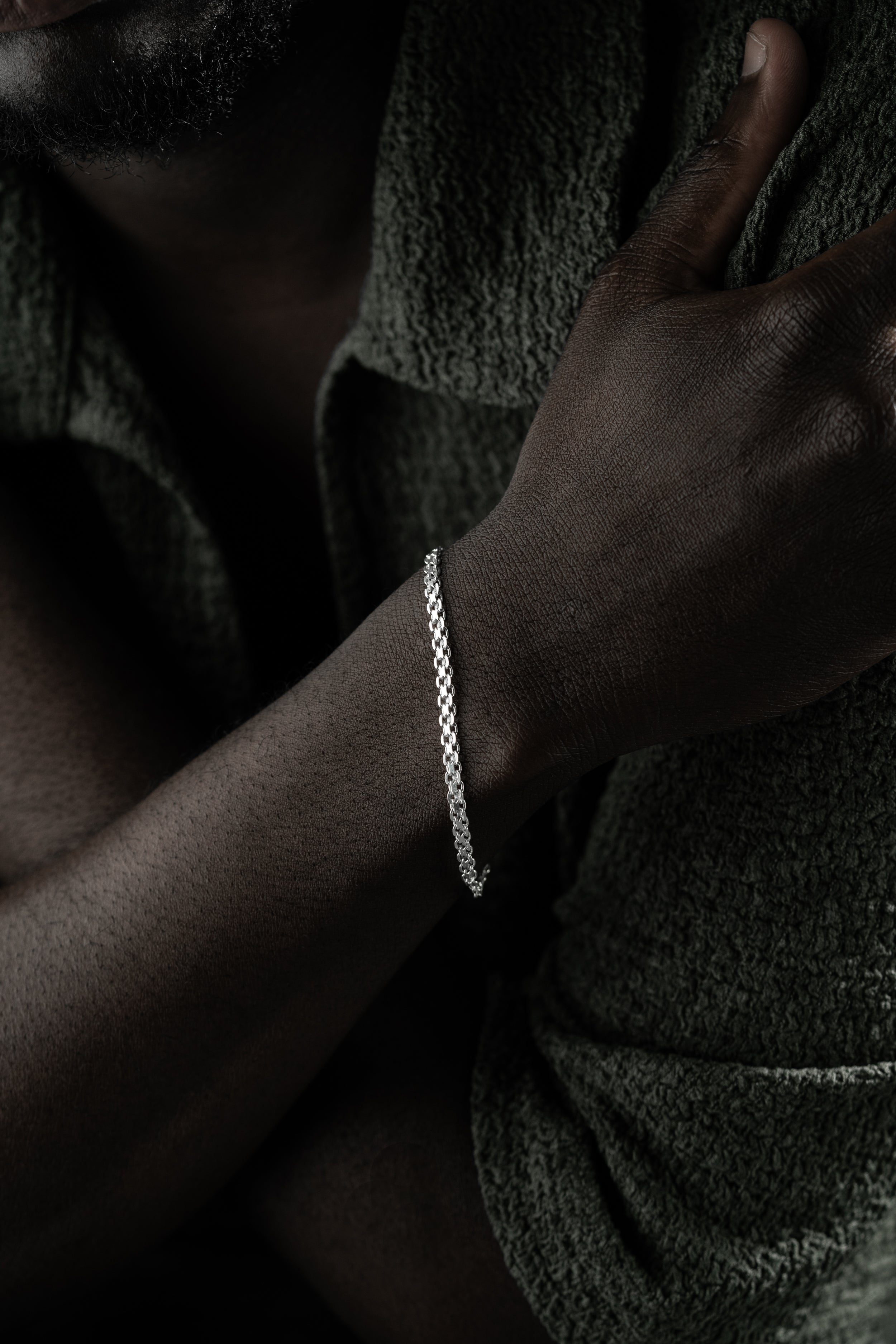 BISMARK ARMBAND 4MM | 925 SILBER.