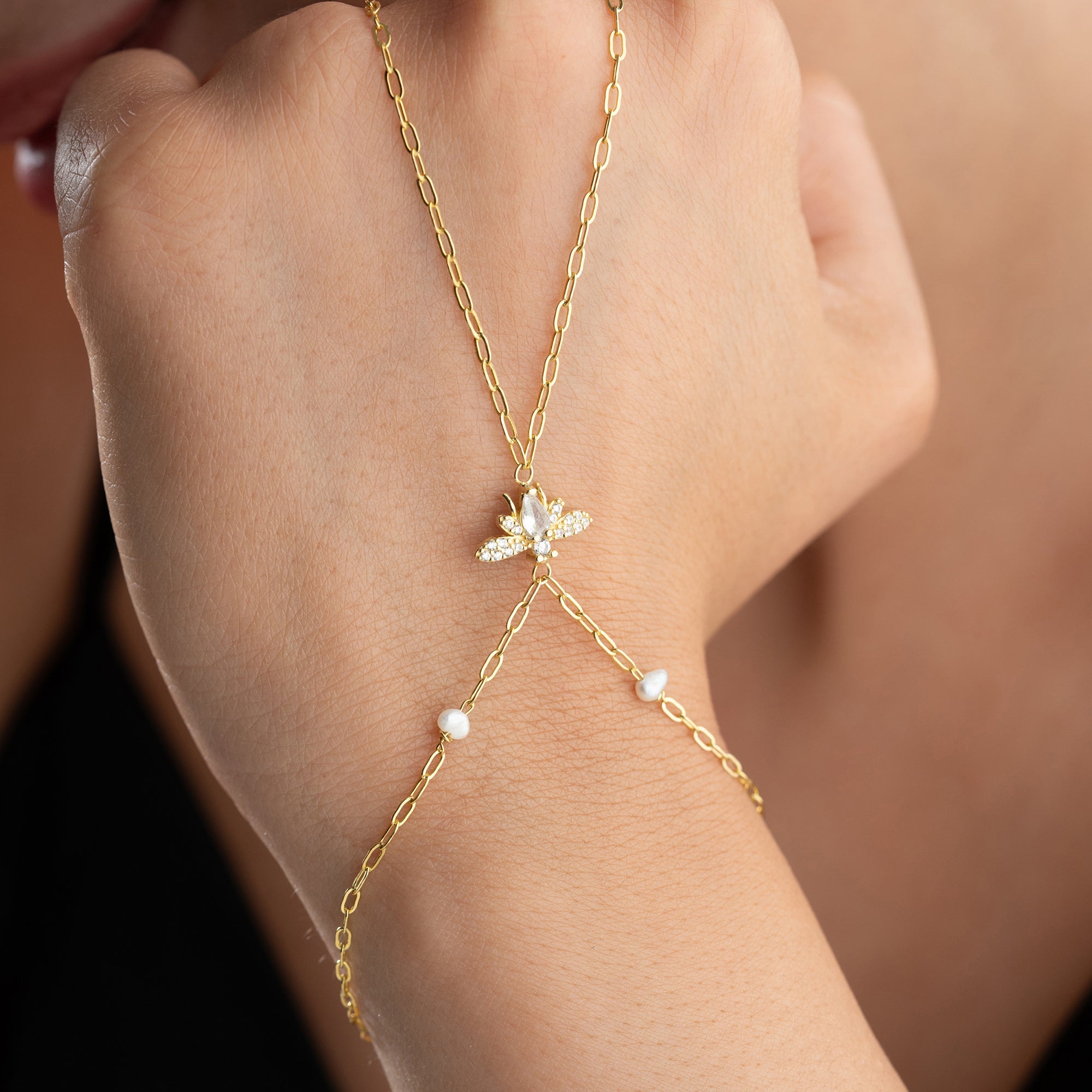 MIE PEARL HANDKETTE | 925 SILBER