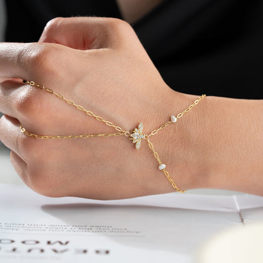 MIE PEARL HANDKETTE | 925 SILBER