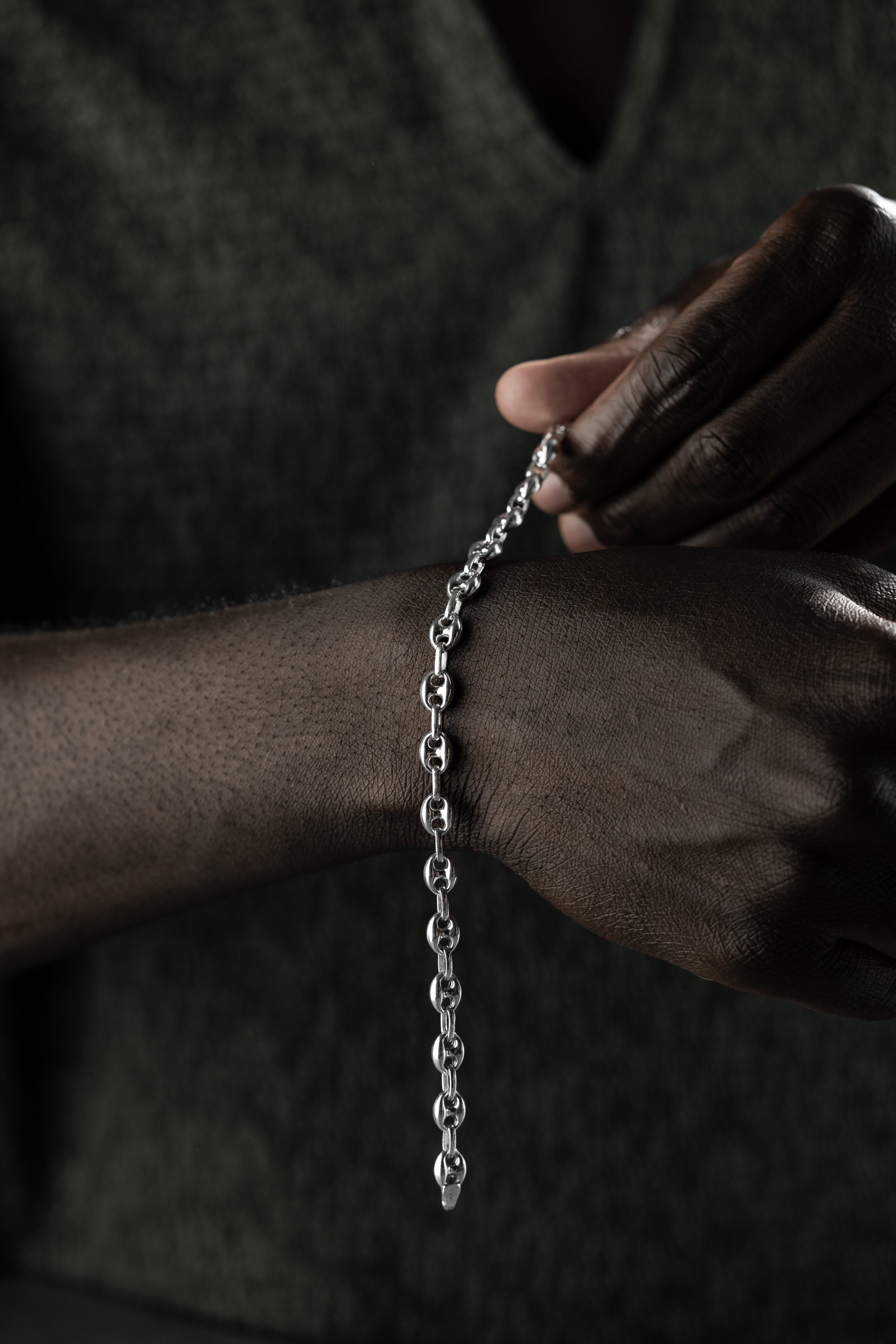 BOHNNEN ARMBAND 6MM | 925 SILBER.