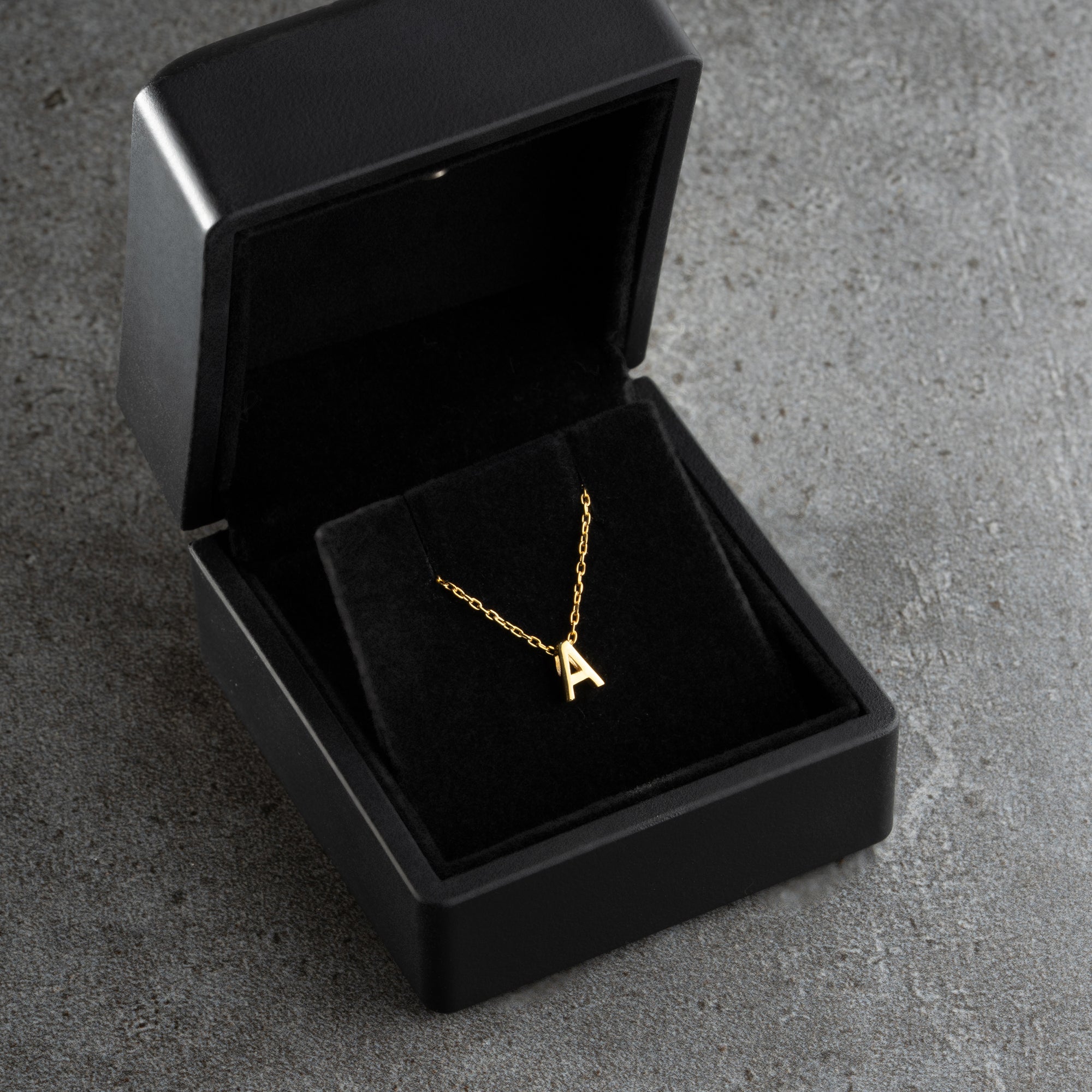 MINIMAL BUCHSTABEN HALSKETTE | 925 SILBER