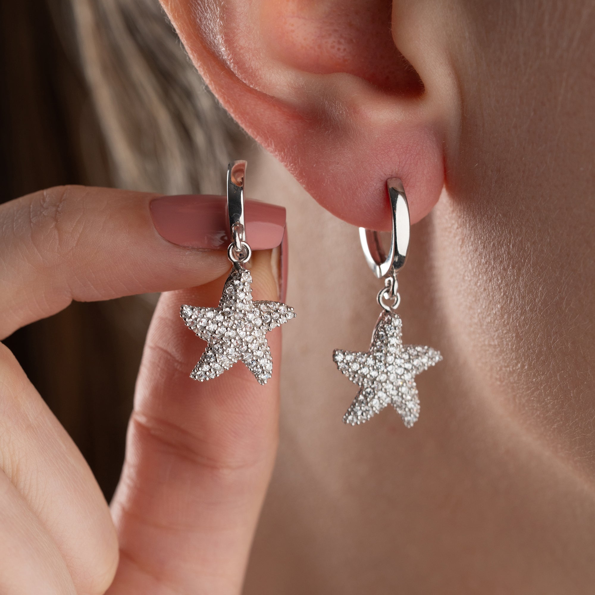 SEESTERN OHRRINGE | 925 SILBER