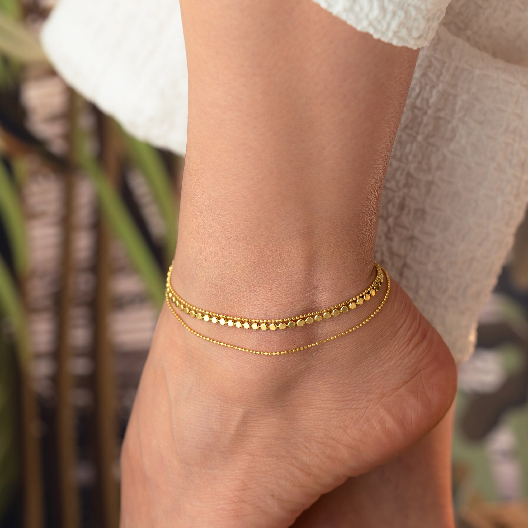 TRIARA FUSSKETTE | 925 SILBER.