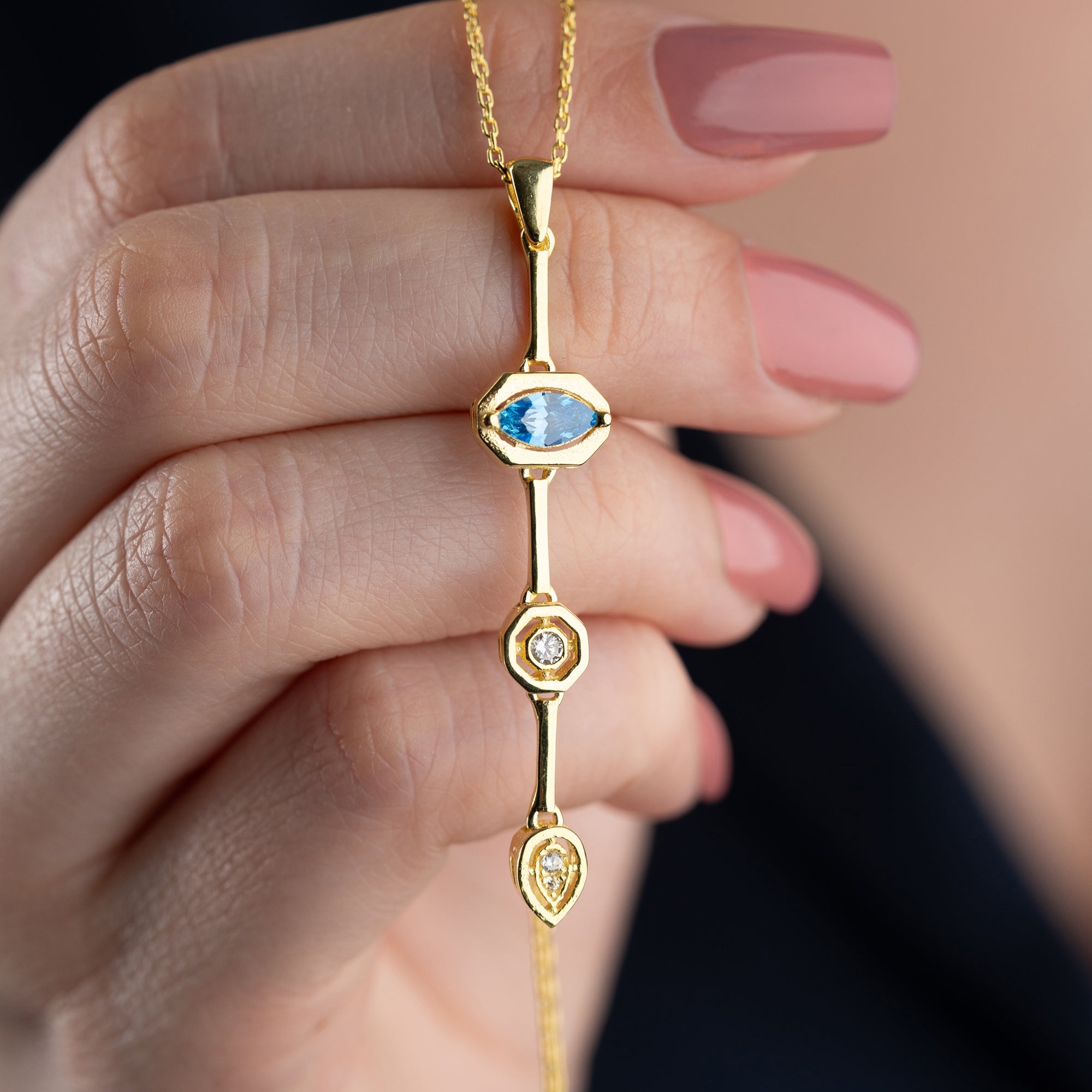 CHANDRA Y HALSKETTE | 925 SILBER