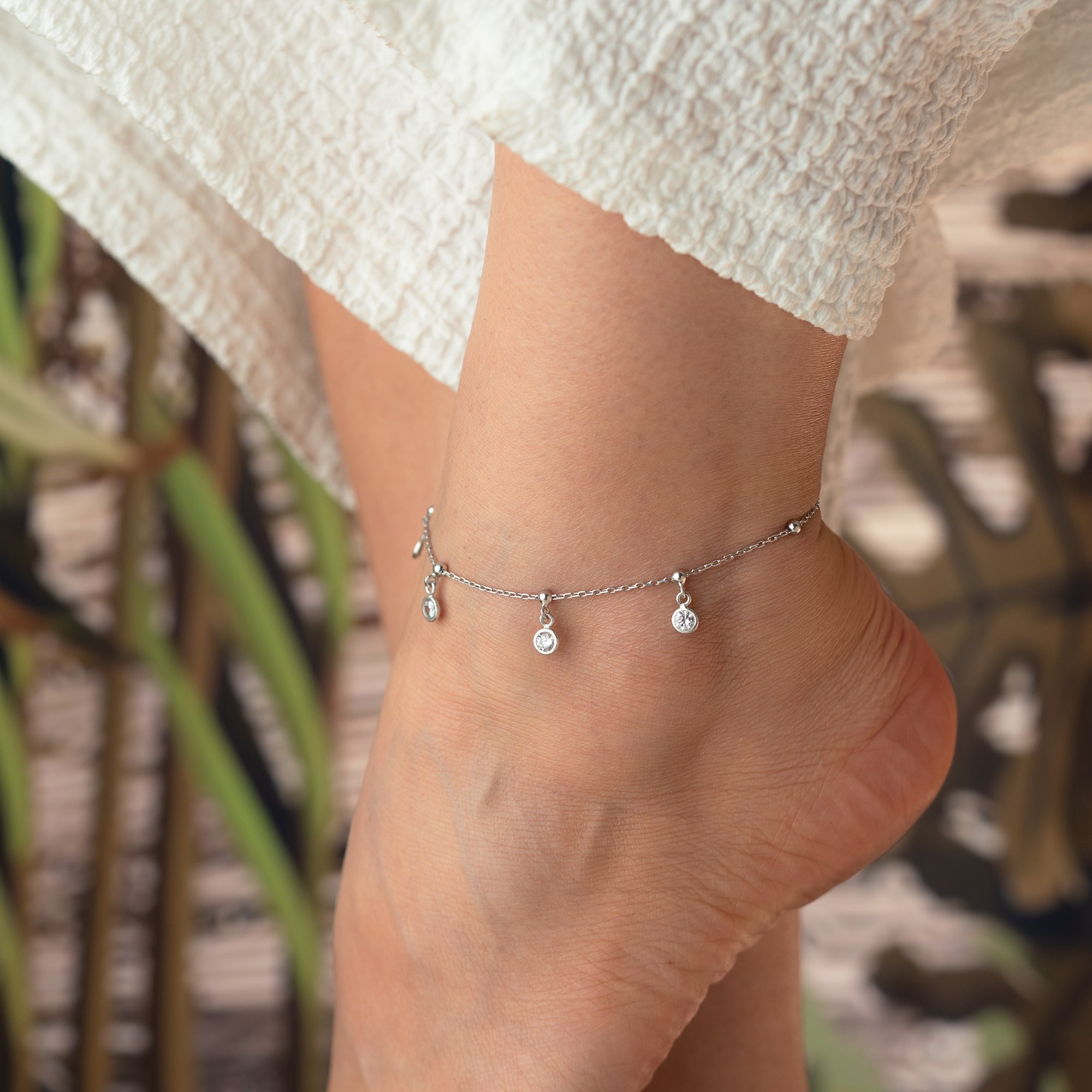 EDEN FUSSKETTE | 925 SILBER