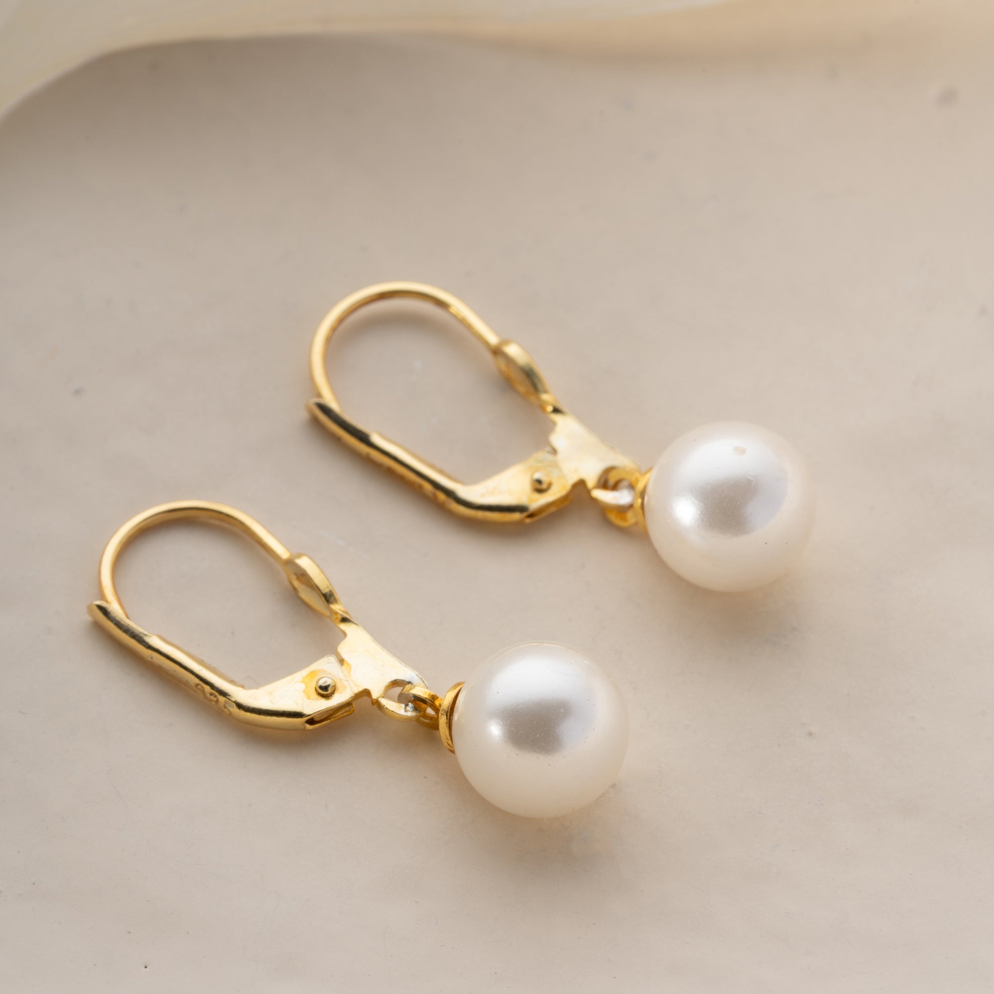 PEARL OHRRINGE | 925 SILBER