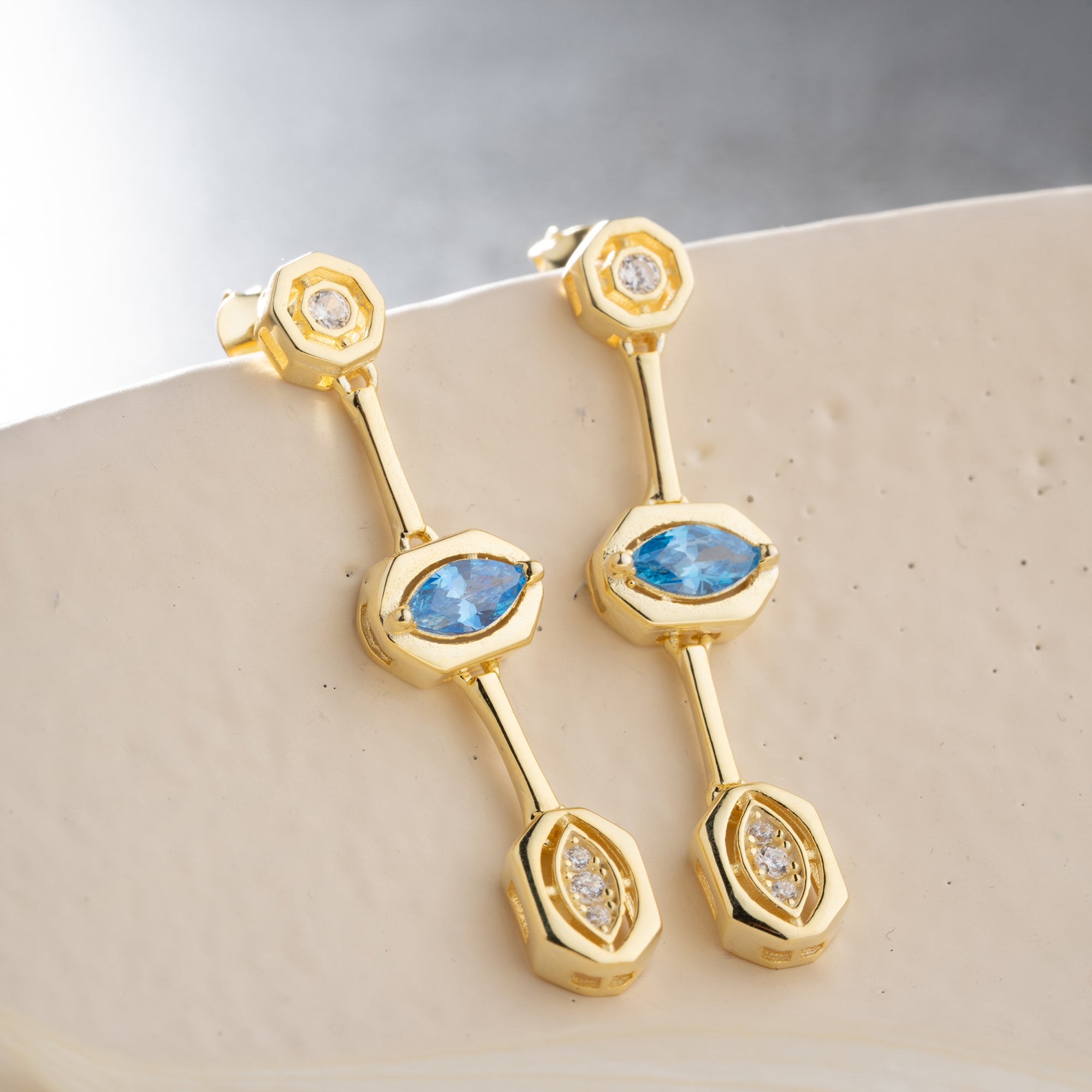 CHANDRA OHRRINGE | 925 SILBER