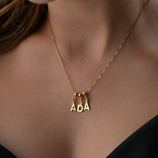 AMOR NAMENS KETTE | 925 SILBER