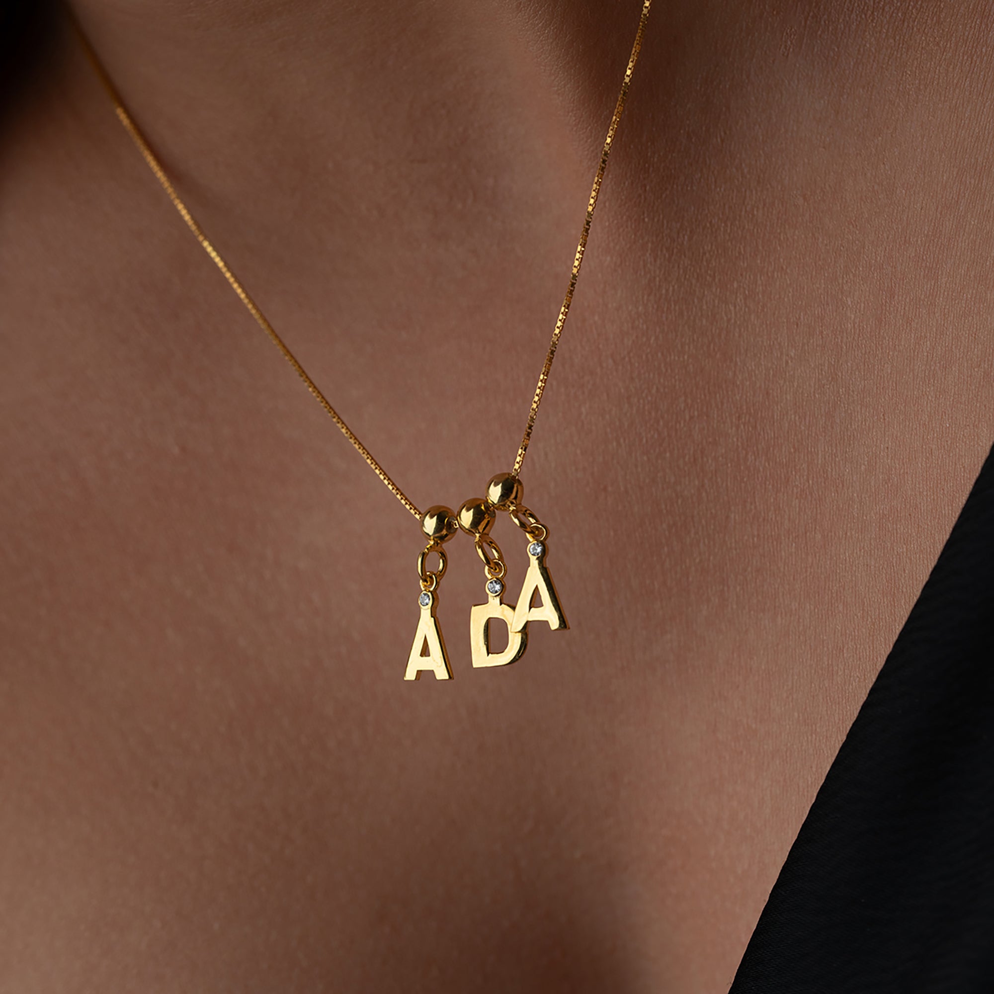 AMOR NAMENS KETTE | 925 SILBER