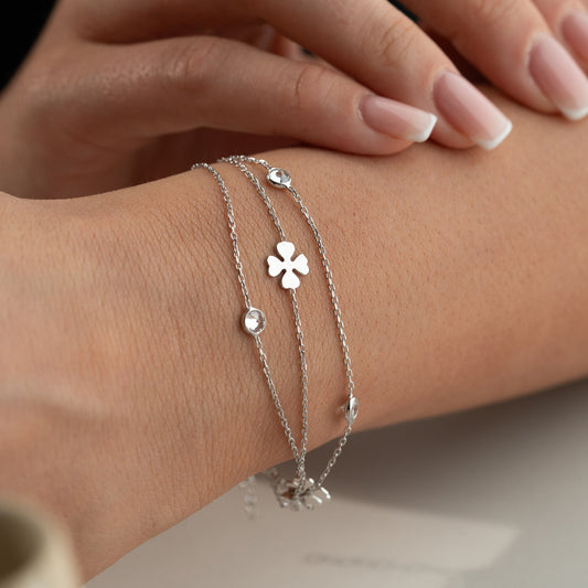 SORE STONE ARMBAND | 925 SILBER