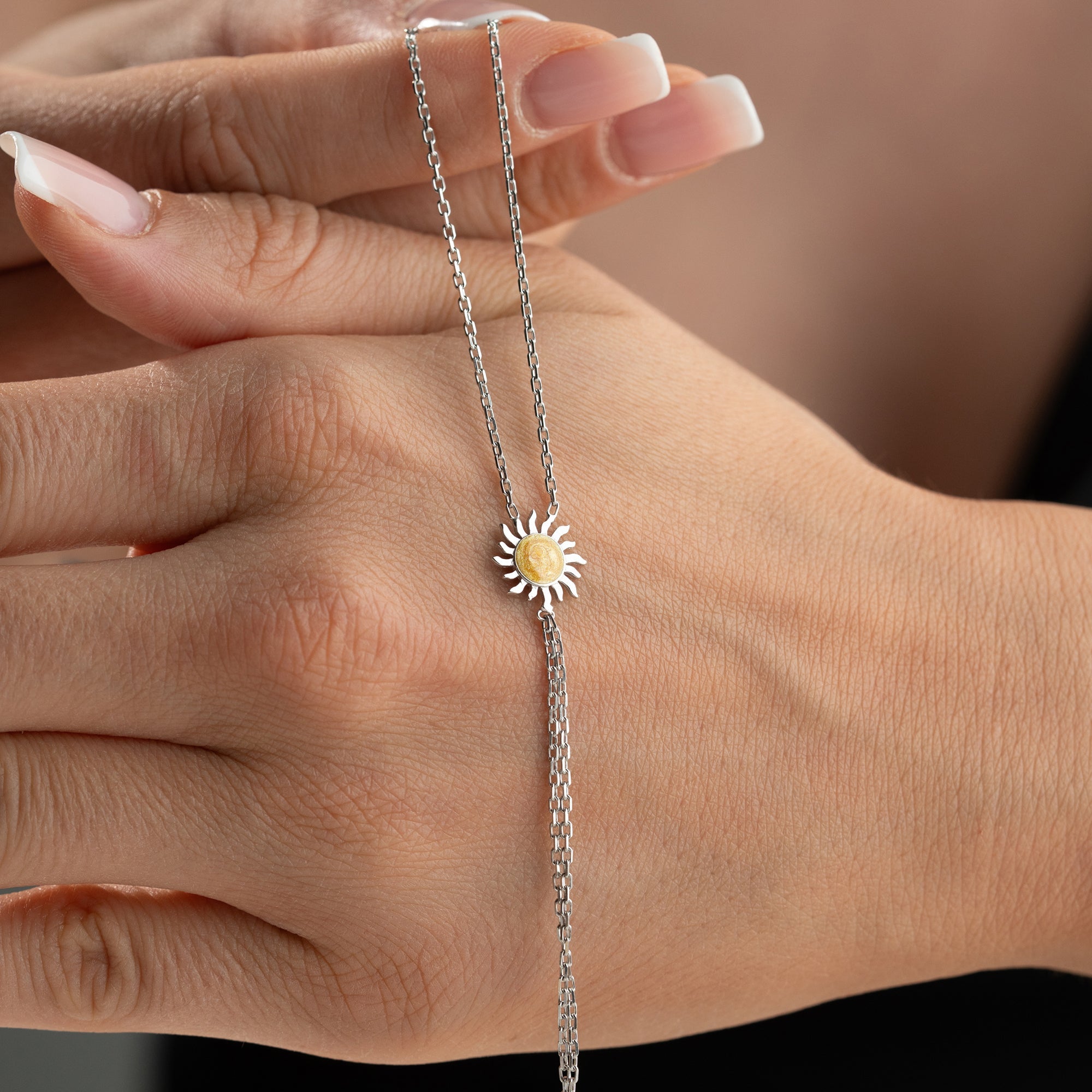 SUN YEL HANDKETTE | 925 SILBER
