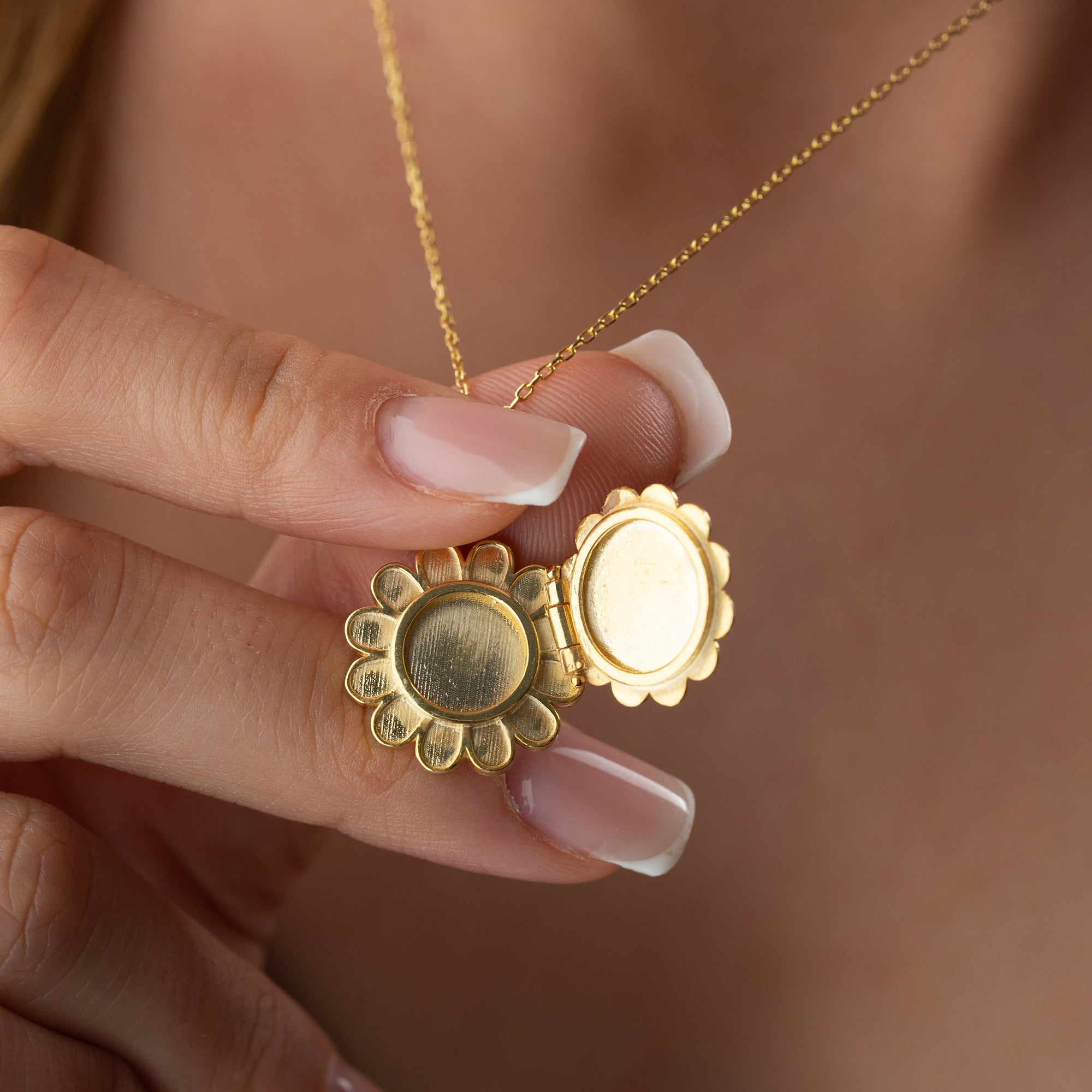 SUNFLOWER KETTE | 925 SILBER