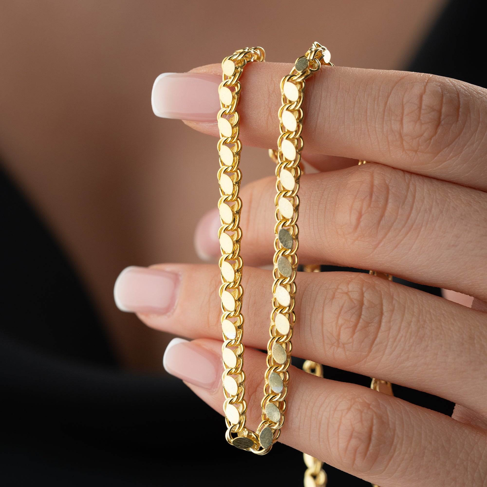 GERSTEN HALSKETTE | 925 SILBER