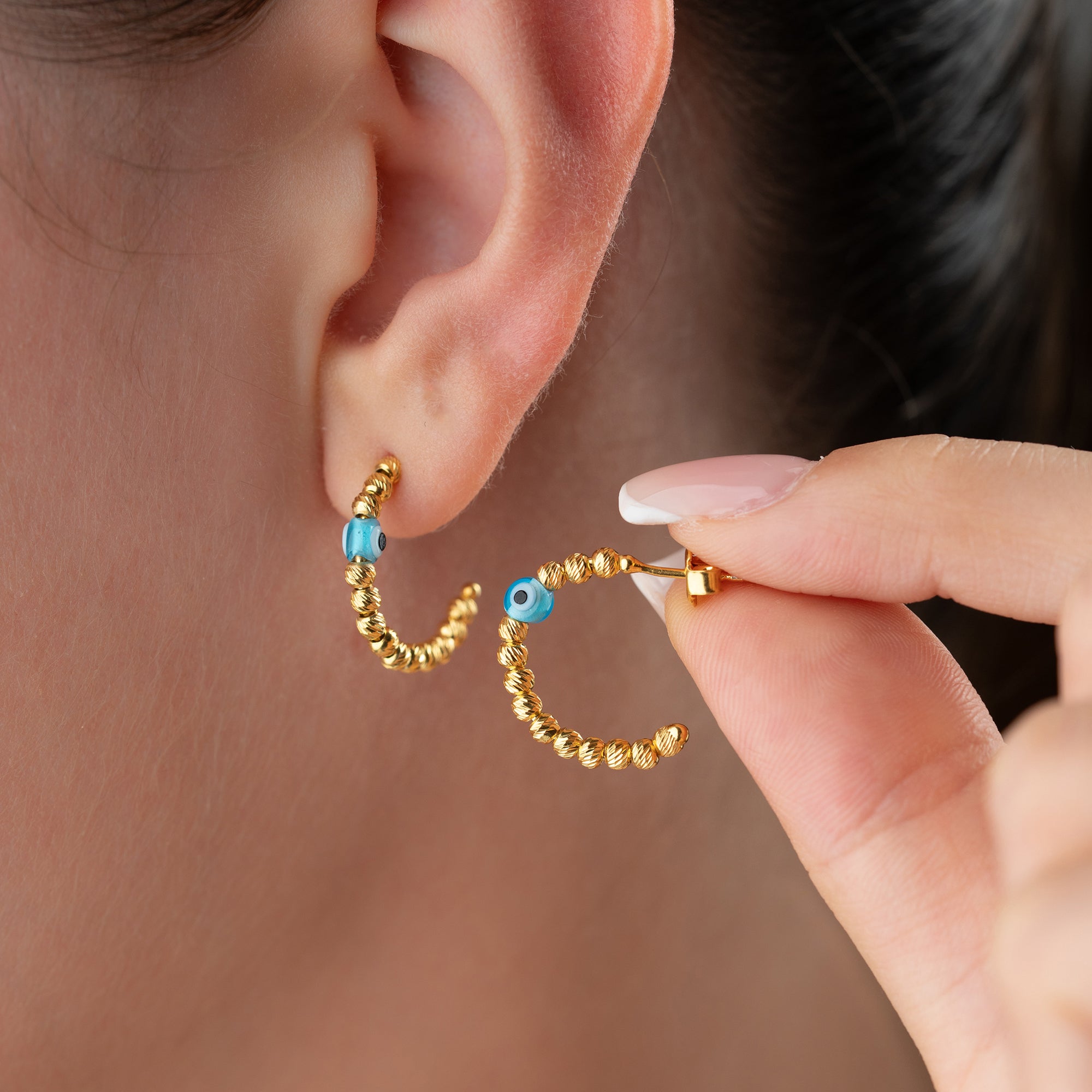 DORICA NAZAR OHRRING | 925 SILBER