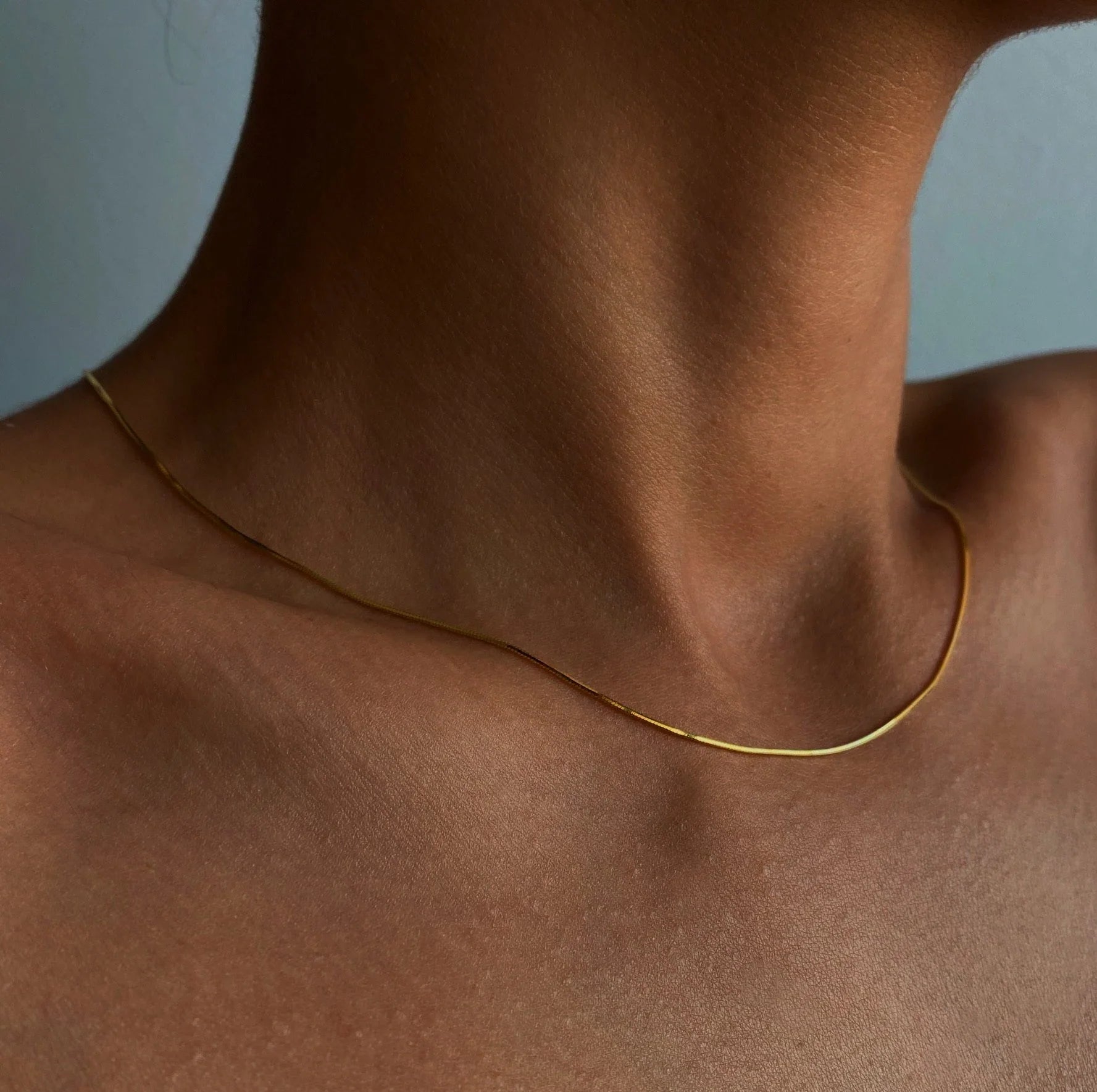 SNAKESKIN HALSKETTE | 925 SILBER