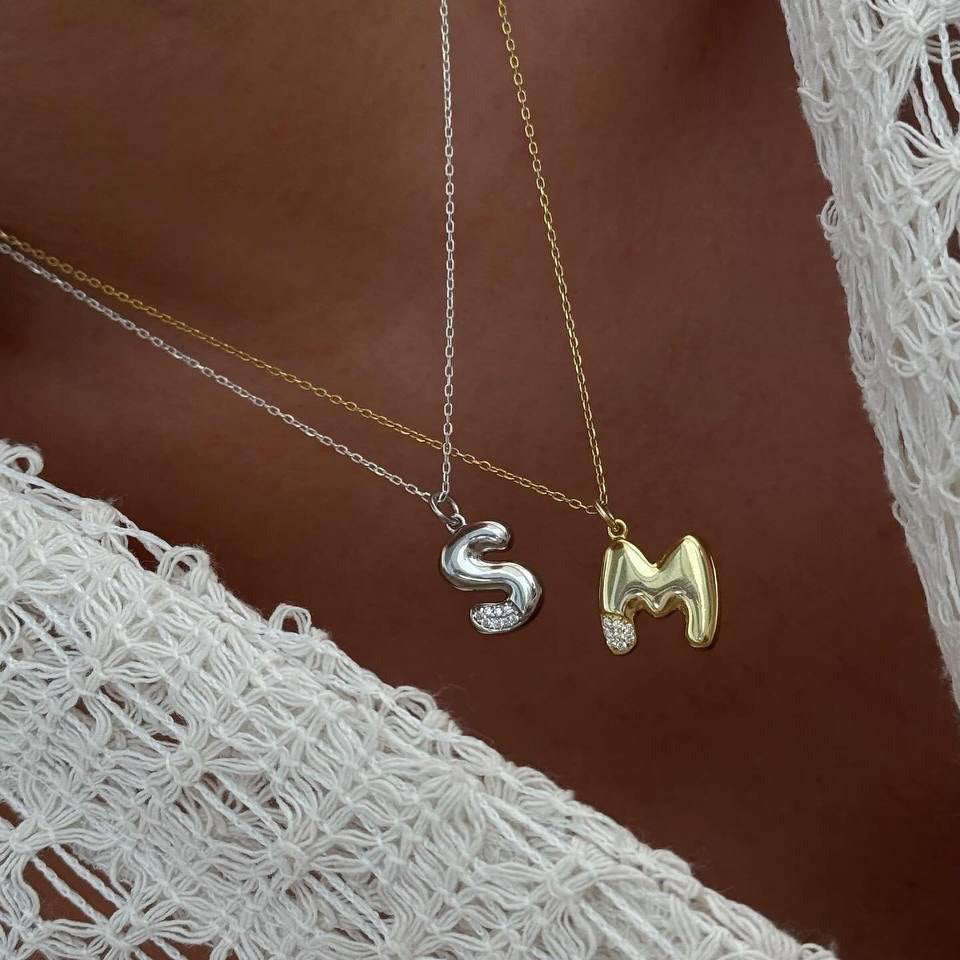 BABS MIA BUCHSTABENKETTE | 925 SILBER