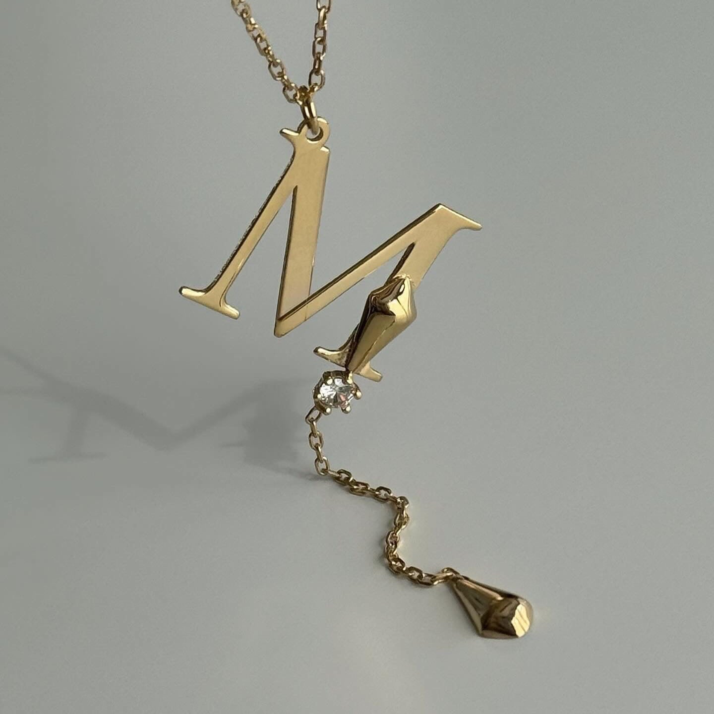 ALYA BUCHSTABEN HALSKETTE | 925 SILBER.