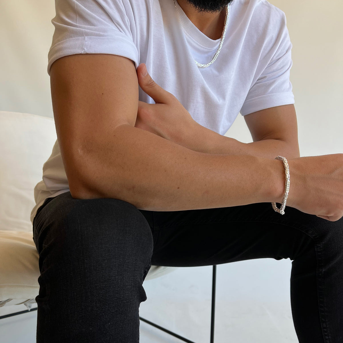 Königskette mit Strasstein (7142714998829)