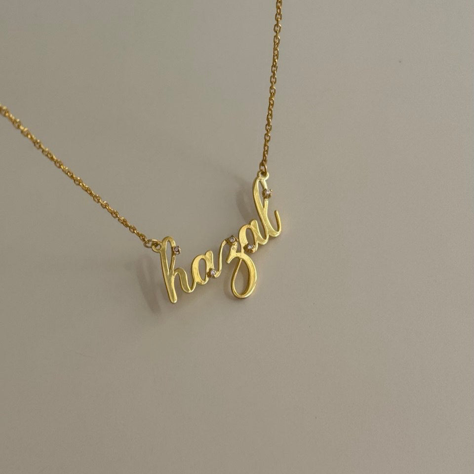 MINI STEIN MADINA NAMENSKETTE | 925 SILBER