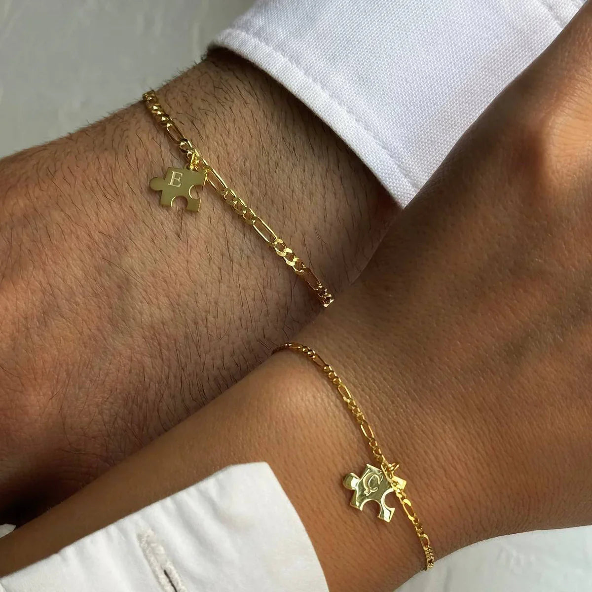 PARTNER PUZZLE ARMBAND | 925 SILBER