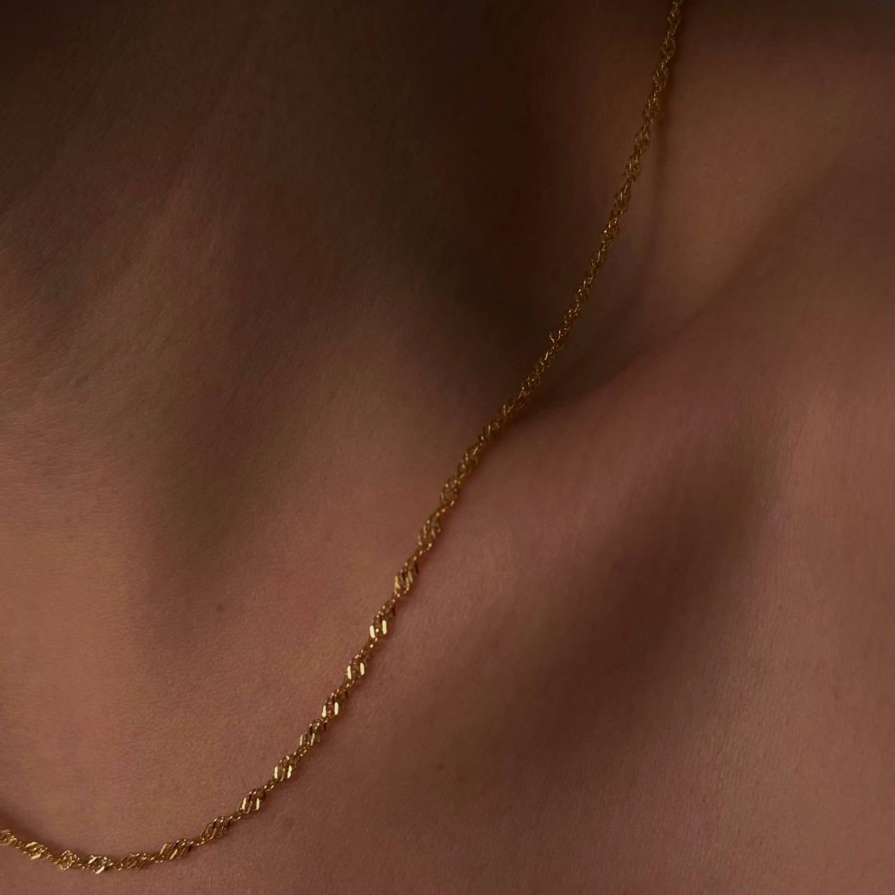 WAVE HALSKETTE | 925 SILBER