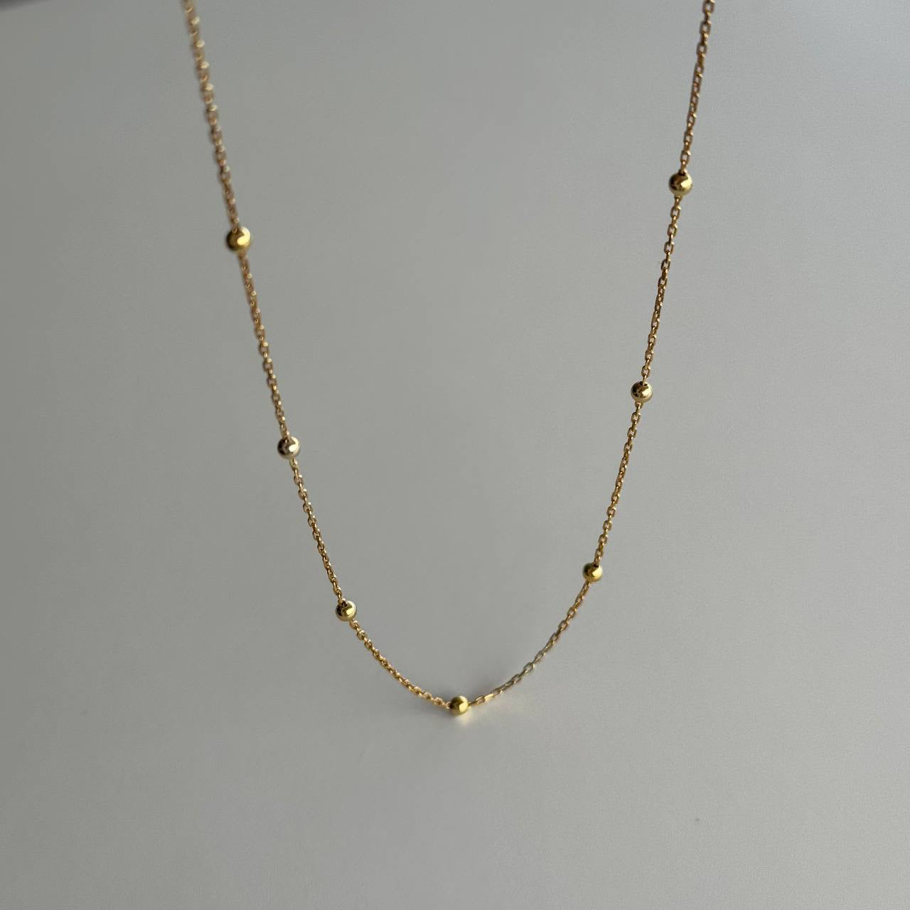 BALL SLIM KETTE - 925 SILBER