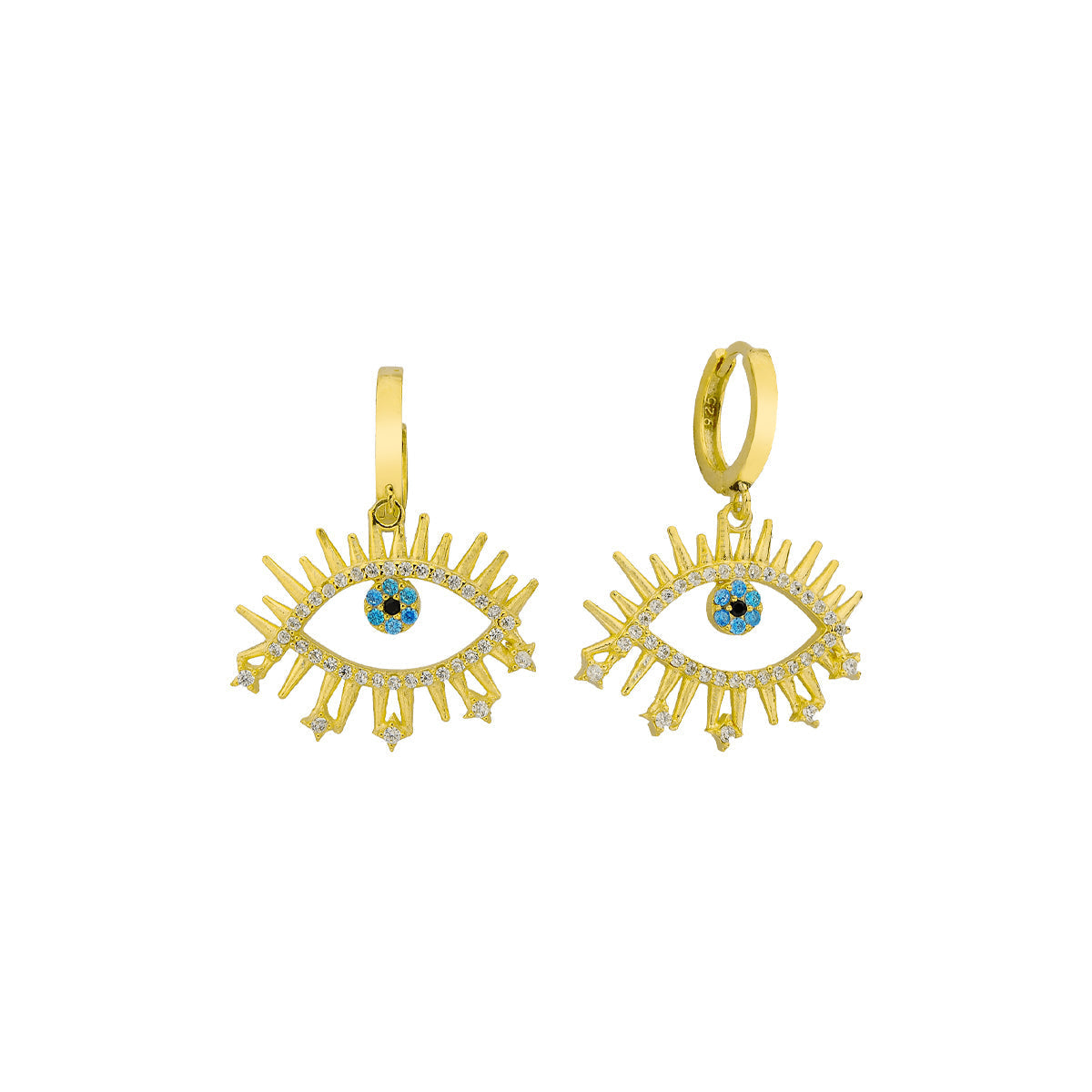 Eye Effect Ohrring (6994385403949)