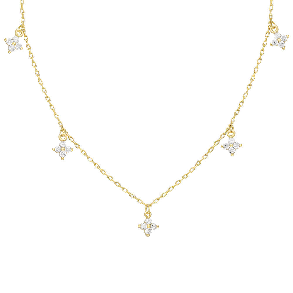 CELIA FLOWER NECKLACE (8394230432087)