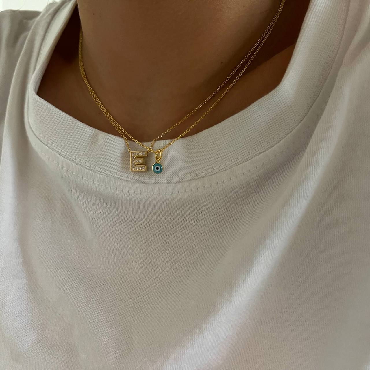 Minimal Nazar Halskette (8269514866990)