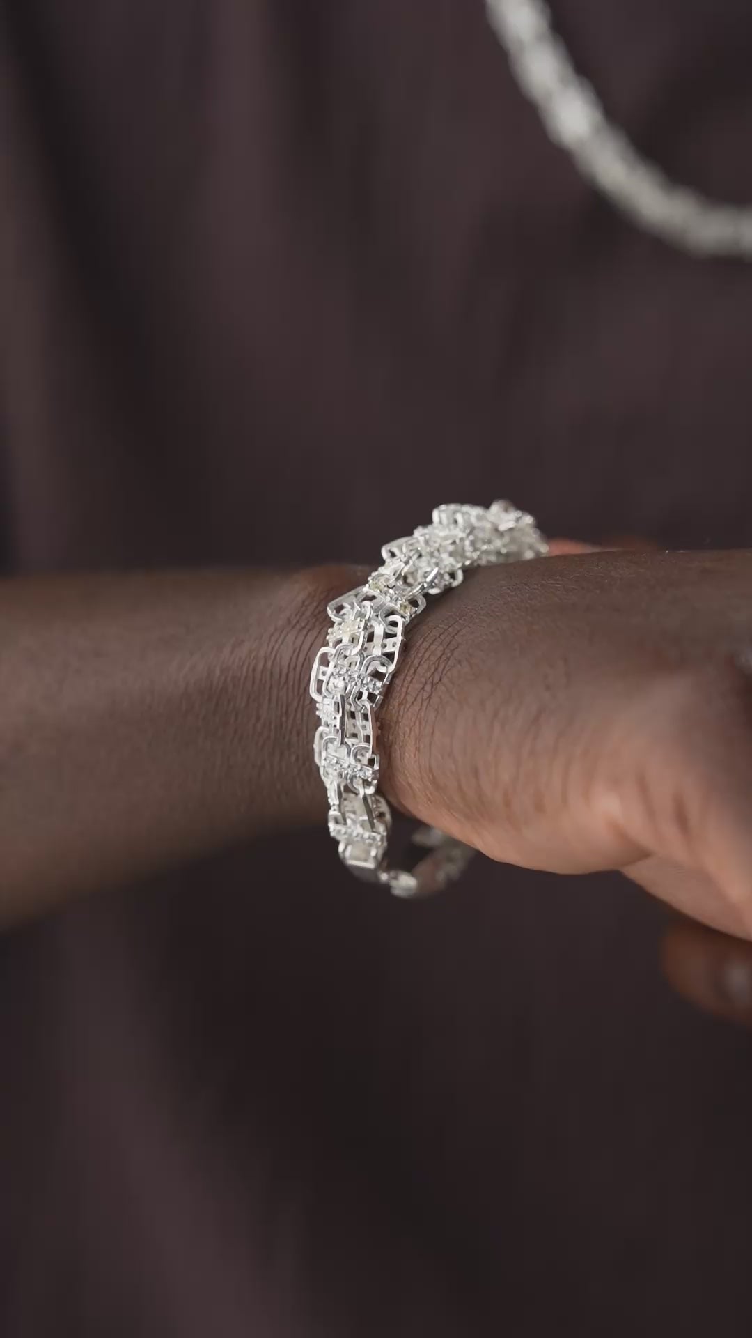 KÄFIGKETTE SET | 925 SILBER.