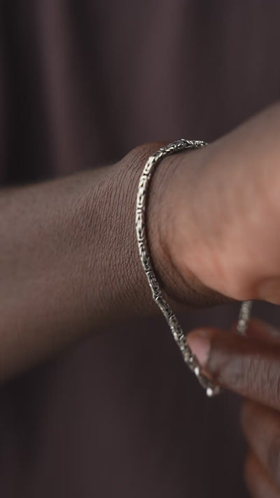 OVAL KÖNIGSKETTE 2MM SET | 925 SILBER.