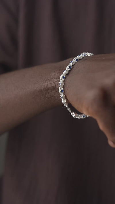 ANKER BLUE DIAMOND SET | 925 SILBER.