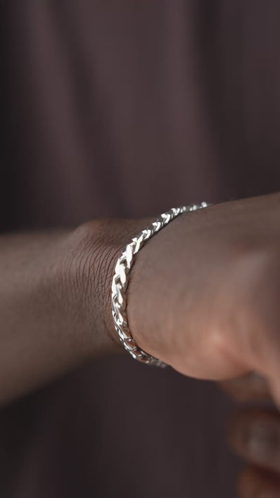 PANZER KETTE SET | 925 SILBER.