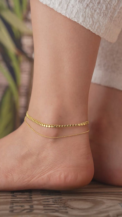 TRIARA FUSSKETTE | 925 SILBER.