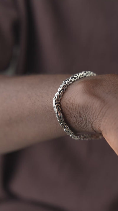 KÖNIGSKETTE 4 MM SET | 925 SILBER.