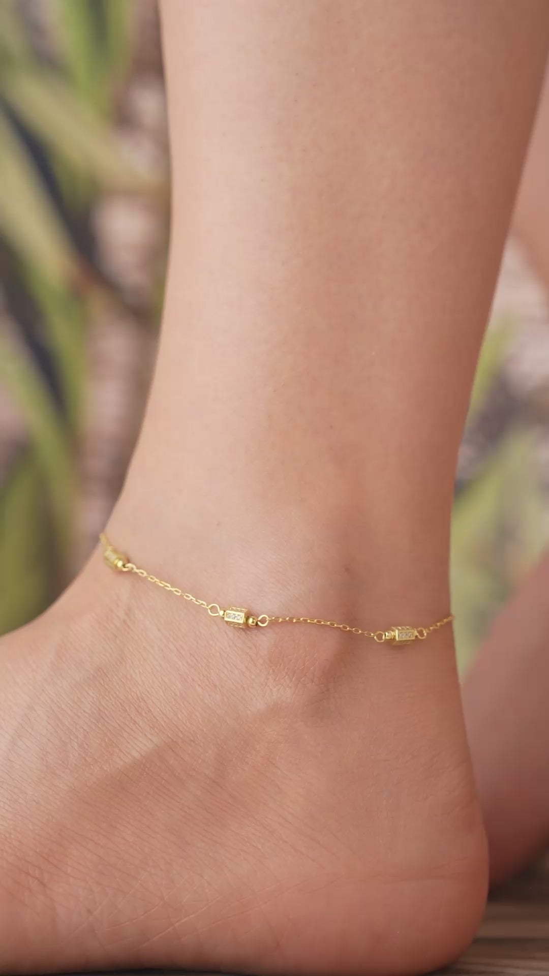 FUSSKETTE | 925 SILBER.