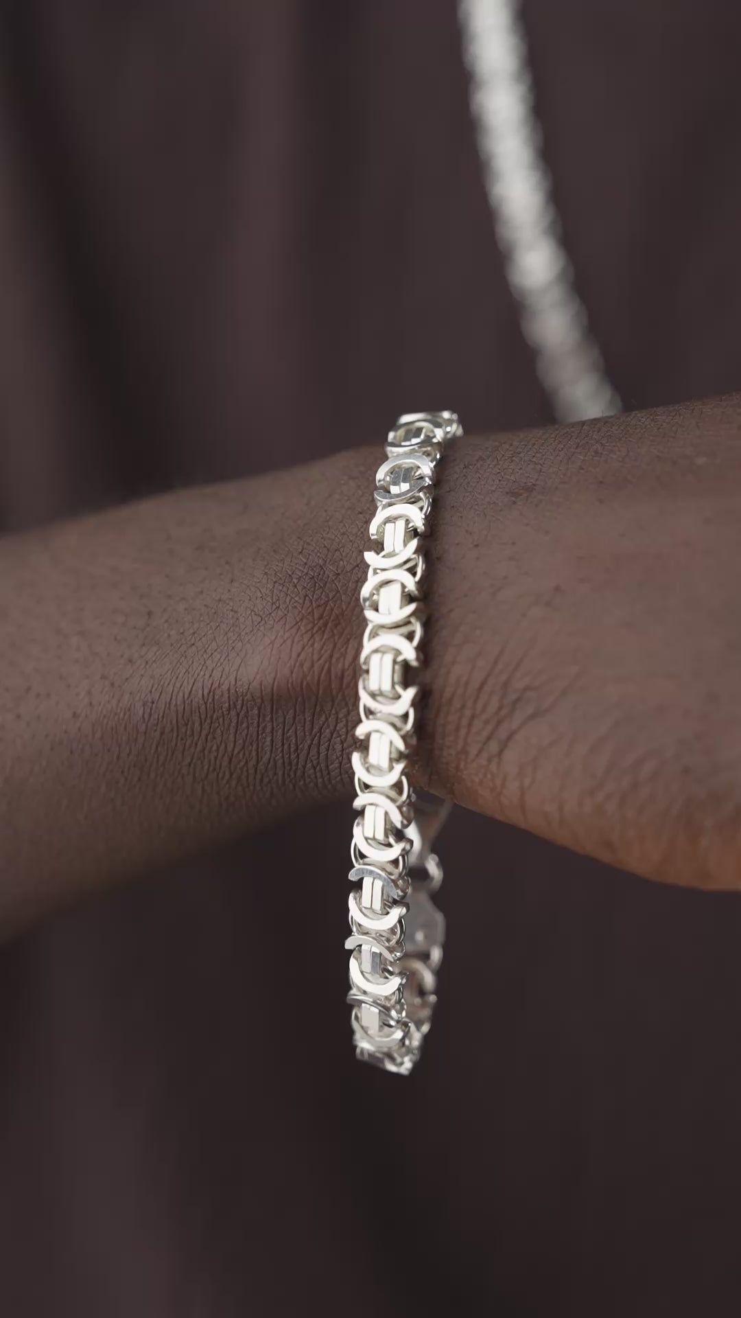 KÖNIGSKETTE FLACH SET | 925 SILBER.